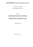 prikaz prve stranice dokumenta Suvremeni postupci estetske rekonstrukcije krune zuba