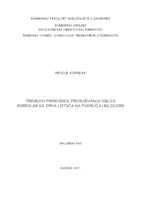 prikaz prve stranice dokumenta Trendovi prirodnoga prosušivanja oblog energijskog drva listača na području Bilogore