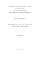 prikaz prve stranice dokumenta Aktivnost divljači na lokalitetu Rov južnog dijela Medvednice