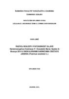 prikaz prve stranice dokumenta Razvoj bolesti i patogenost gljive Hymenoscyphus fraxineus (T. Kowalski) Baral, Queloz & Hosoya 2014 u inokuliranim sadnicama običnog jasena (Fraxinus excelsior L.)