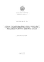 prikaz prve stranice dokumenta Tartufi u nizinskim šumama dijela Podravine i mogućnosti njihovog umjetnog uzgoja