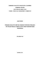 prikaz prve stranice dokumenta Primjena  različitih metoda  izmjere poprečnih presjeka pri projektiranju šumske ceste direktnom metodom trasiranja 