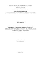 prikaz prve stranice dokumenta Upotreba laserskog skenera (LIDAR) u istraživanju dinamike bukovo - jelove prašume Čorkova uvala- Čudinka