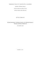 prikaz prve stranice dokumenta Koncipiranje tehnologije za proizvodnju troslojnog parketa