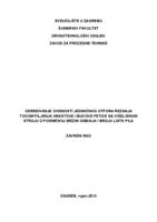 prikaz prve stranice dokumenta Optimizacija posmične brzine na višelisnoj kružnoj pili s obzirom na ograničenje raspoložive snage pogonskog elektromotora