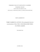 prikaz prve stranice dokumenta Šume plemenitih listača (Tilio platyphylli-Acerion pseudoplatani Klika 1955) u Nacionalnom parku Plitvička jezera