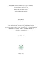 prikaz prve stranice dokumenta Uspješnost pilanske obrade hrastovih neokrajčenih piljenica klasičnom tehnologijom i tehnologijom piljenja optimiranjem uz podršku računala