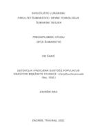 prikaz prve stranice dokumenta Detekcija i procjena gustoće populacije hrastove mrežaste stjenice - Corythucha arcuata (Say, 1832)