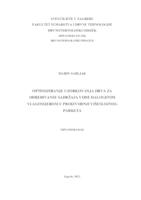 prikaz prve stranice dokumenta Optimiziranje uzorkovanja drva za određivanje sadržaja vode halogenim vlagomjerom u proizvodnji višeslojnog parketa