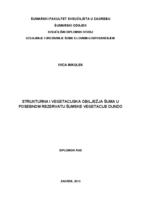 prikaz prve stranice dokumenta Strukturna i vegetacijska obilježja šuma u posebnom rezervatu šumske vegetacije Dundo