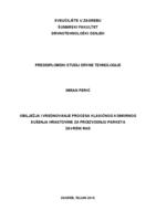 prikaz prve stranice dokumenta Obilježja i vrednovanje procesa klasičnog komornog sušenja hrastovine za proizvodnju parketa