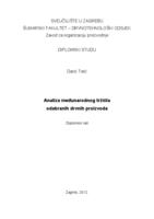 prikaz prve stranice dokumenta Analiza međunarodnog tržišta odabranih drvnih proizvoda