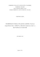 prikaz prve stranice dokumenta Odumiranje stabala poljskog jasena (Fraxinus angustifolia Vahl) i hrasta lužnjaka (Quercus robur L.) na području Posavine