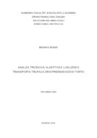 prikaz prve stranice dokumenta Analiza troškova vlastitoga i uslužnog transporta trupaca drvoprerađivačkih tvrtki