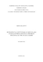 prikaz prve stranice dokumenta Retrospektiva zaštite šuma od nepovoljnih utjecaja sitnih glodavaca u Republici Hrvatskoj od 1980. do 2015. godine