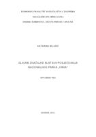 prikaz prve stranice dokumenta Glavne značajke sustava posjećivanja Nacionalnog parka „Krka“