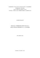prikaz prve stranice dokumenta Razvoj i primjena inovacija u Hrvatskim šumama d.o.o. Zagreb