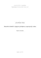 prikaz prve stranice dokumenta Akustični tekstil i njegova primjena u apsorpciji zvuka