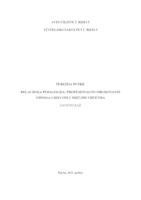 prikaz prve stranice dokumenta Relacijska pedagogija: profesionalno oblikovanje odnosa s djecom u dječjim vrtićima