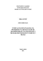 prikaz prve stranice dokumenta Utjecaj zlostavljanja na promjene na mozgu koje se manifestiraju na ponašanju i školskom postignuću djece u školi