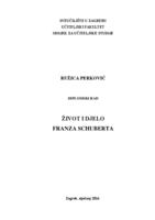 prikaz prve stranice dokumenta Život i djelo Franza Schuberta