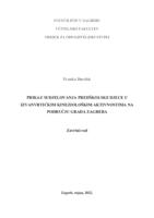 prikaz prve stranice dokumenta Prikaz sudjelovanja predškolske djece u izvanvrtićkim kineziološkim aktivnostima na području Grada Zagreba