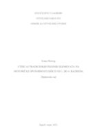 prikaz prve stranice dokumenta Utjecaj tradicijskih plesnih elemenata na motoričke sposobnosti djece od 1. do 4. razreda