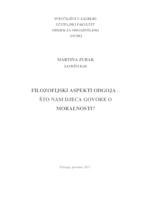 prikaz prve stranice dokumenta Filozofijski aspekti odgoja - što nam djeca govore o moralnosti?