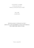 prikaz prve stranice dokumenta Povezanost unimanualne i bimanualne koordinacije i kontrole motoričkih odgovora