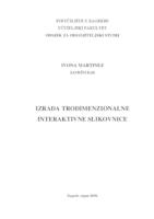 prikaz prve stranice dokumenta Izrada trodimenzionalne interaktivne slikovnice