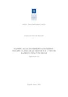 prikaz prve stranice dokumenta Manipulacija medijskim sadržajima - percepcija dječaka i djevojčica u prvom razredu osnovne škole