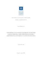 prikaz prve stranice dokumenta Usporedba sociodemografskih i kliničkih karakteristika shizofrenih bolesnika liječenih stacionarno i u dnevnoj bolnici