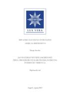 prikaz prve stranice dokumenta Javnozdravstvene osobitosti žena oboljelih od karcinoma dojke na području Vrbovca