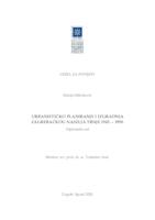 prikaz prve stranice dokumenta Urbanističko planiranje i izgradnja zagrebačkog naselja Trnje 1945. - 1990.