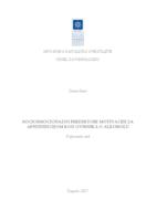 prikaz prve stranice dokumenta Socioemocionalni prediktori motivacije za apstinencijom kod ovisnika o alkoholu