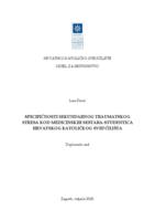 prikaz prve stranice dokumenta Specifičnosti sekundarnog traumatskog stresa kod medicinskih sestara - studentica Hrvatskog katoličkog sveučilišta