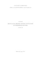 prikaz prve stranice dokumenta Regulacija brzine vrtnje i napajanje istosmjernih motora