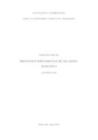 prikaz prve stranice dokumenta Prednosti implementacije six sigma koncepta