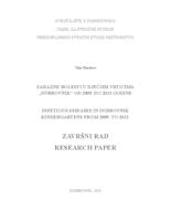 prikaz prve stranice dokumenta "Zarazne bolesti u dječjim vrtićima "Dubrovnik" od 2009.-2013. godine"
