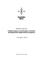 prikaz prve stranice dokumenta Pregled sustava za umrežavanje i računalno upravljanje EKG dijagnostičkim postupkom