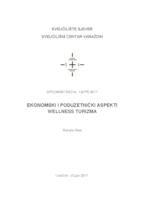 prikaz prve stranice dokumenta Ekonomski i poduzetnički aspekti wellness turizma