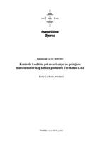 prikaz prve stranice dokumenta Kontrola kvalitete pri zavarivanju na primjeru transformatorskog kotla u poduzeću Ferokotao d.o.o.