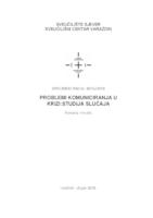 prikaz prve stranice dokumenta Problemi komuniciranja u krizi: studija slučaja