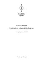 prikaz prve stranice dokumenta Kvaliteta života oboljelih od migrene