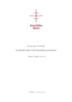 prikaz prve stranice dokumenta Geodetski radovi kod izgradnje prometnica