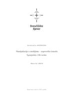 prikaz prve stranice dokumenta Manipulacija u medijima - usporedba između Španjolske i Hrvatske