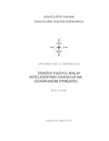 prikaz prve stranice dokumenta Održivi razvoj malih inteligentnih gradova na odabranom primjeru