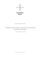 prikaz prve stranice dokumenta Praktični aspekti aksioma simetričnosti informacija u klasičnoj ekonomiji