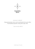 prikaz prve stranice dokumenta Uloga patronažne sestre u prevenciji bolesti kroz provedbu Nacionalnih programa ranog otkrivanja raka