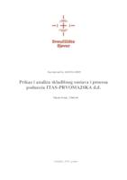 prikaz prve stranice dokumenta Prikaz i analiza skladišnog sustava poduzeća Prvomajska - ITAS d.d.